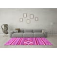 thumbnail image 3 of Ahgly Company Indoor Rectangle Abstract Pink Modern Area Rugs, 5' x 7', 3 of 4