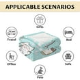 thumbnail image 6 of Cat Blankets for Cat Lovers - 50x60 Inches Cute Throw Blanket for Women & Girls - Light Blue Soft Fuzzy Plush Blanket for Bed, Couch, 6 of 6
