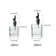 thumbnail image 3 of AOOOWER Cooking Container Cruets Oil Dispenser Bottle for Kitchen Coffee Syrup Dispenser, 3 of 16