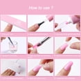 Makartt Poly Nail Gel KitPink Nail Extension Gel Acrylic Gel Nail LED