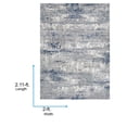 thumbnail image 3 of Livabliss Andorra Modern Abstract Area Rug,2' x 2'11",Blue, 3 of 8