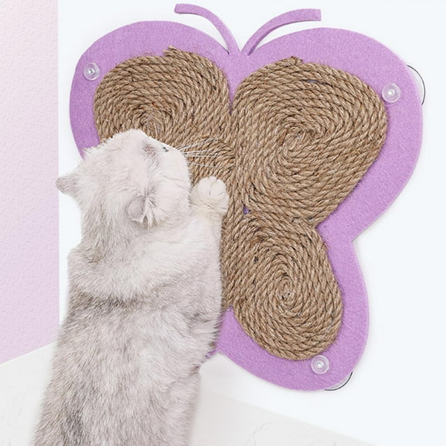 Tabla rascadora con ventosa fuerte, rascador de sisal para gatos, protege muebles, suministros para mascotas para gatitos, gatos para jugar en