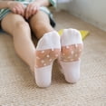 thumbnail image 3 of Calcetines finos de mujer japonesa, medias de cristal pequeñas, invisibles, de seda de cristal, de lunares, de caña baja, cortos, para barco, 3 of 6