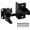 1pcs, variant on HeartGoods Gate Latch for Wooden Fence, Heavy Duty Gravity Self-Locking Gate Lock, Black Metal Hardware with 8 Screws, Automatic Closing Gate Latches for Garden, Farm, and Backyard,1pcs