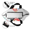 thumbnail image 4 of Lsque Bluey Pattern Aesthetic Canvas Tote Bag for Women - Reusable Tote Shoulder Bag Casual Bag for Vacation,Shopping,Work,Gym, 4 of 7