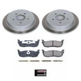 thumbnail image 2 of PowerStop Rear Semi-Coated Rotor and Low-Dust Ceramic Brake Pad Kit SC1872, 2 of 3