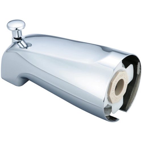 Olympia Faucets Op-640018 4-3/4" Integrated Diverter Tub Spout - Nickel