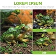 thumbnail image 2 of unbranded 2Ud De Jardín Con De Ranas En Resina Ornamentación Para Paisaje Exterior, 2 of 8