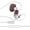 Silver_for Type C, variant on Sweatproof In Ear Earphones With Mic For Workout Music 3.5mm Auditory Type C Option Earbuds Earphone