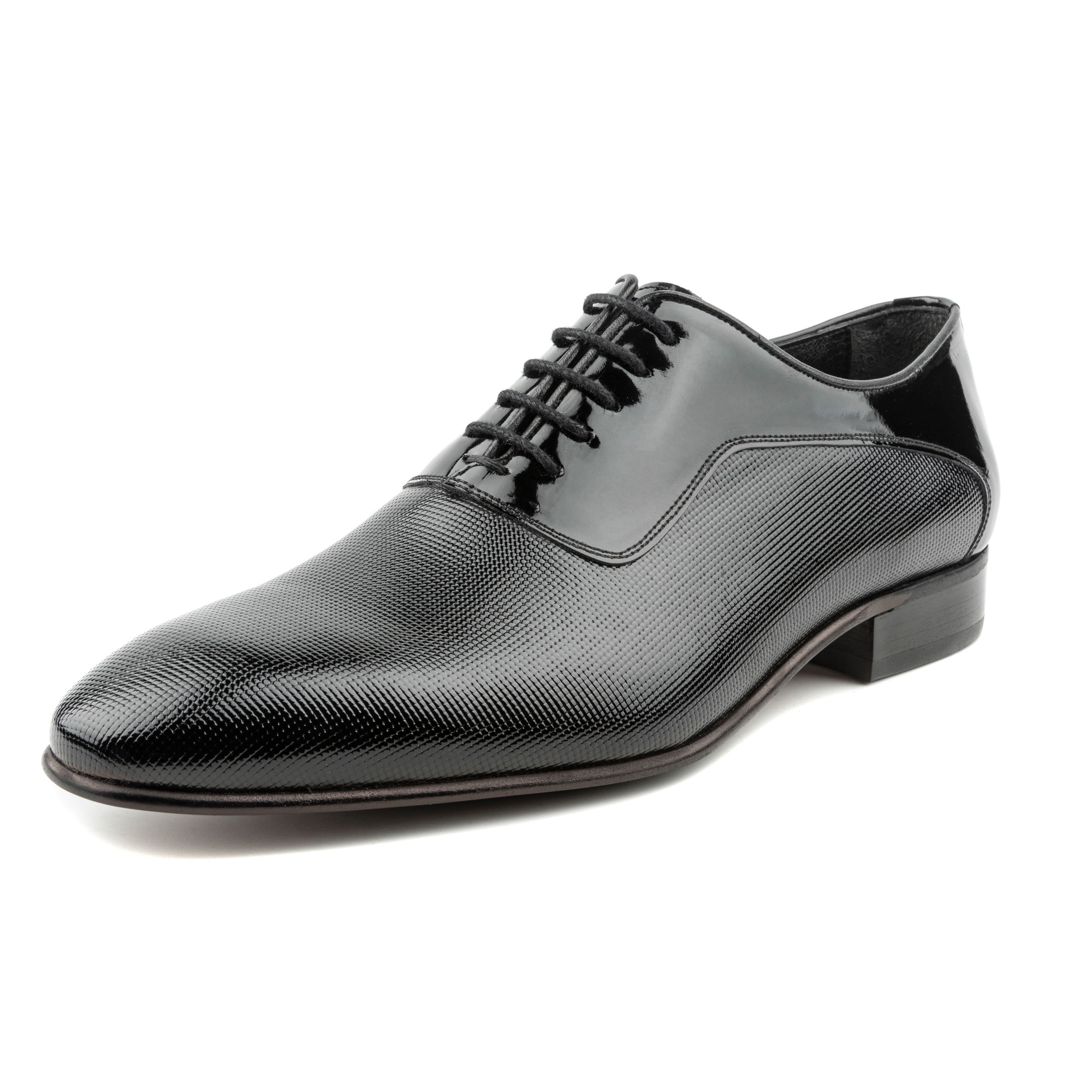 Mazaca Men’s Plain Style Oxford Hand Made Shoes, Closed Lacing, Shoes ...