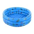 thumbnail image 3 of Bañera redonda, piscina inflable para niños, anillos de piscina para niños, flotadores de piscina para pesca al aire libre, playa, patio de verano, Azul, 3 of 8