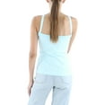 thumbnail image 2 of Anne Klein Womens Knit Cami Tank Top Sweater Blue S, 2 of 2