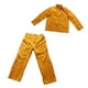 thumbnail image 4 of Camisa amarilla para soldadura eléctrica, ropa de protección, retardante de llama, Sharpla Capa protectora para soldar, 4 of 8