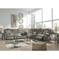 thumbnail image 4 of Bowery Hill Corner-blocked Frame Reclining Sofa in Cobblestone, 4 of 6