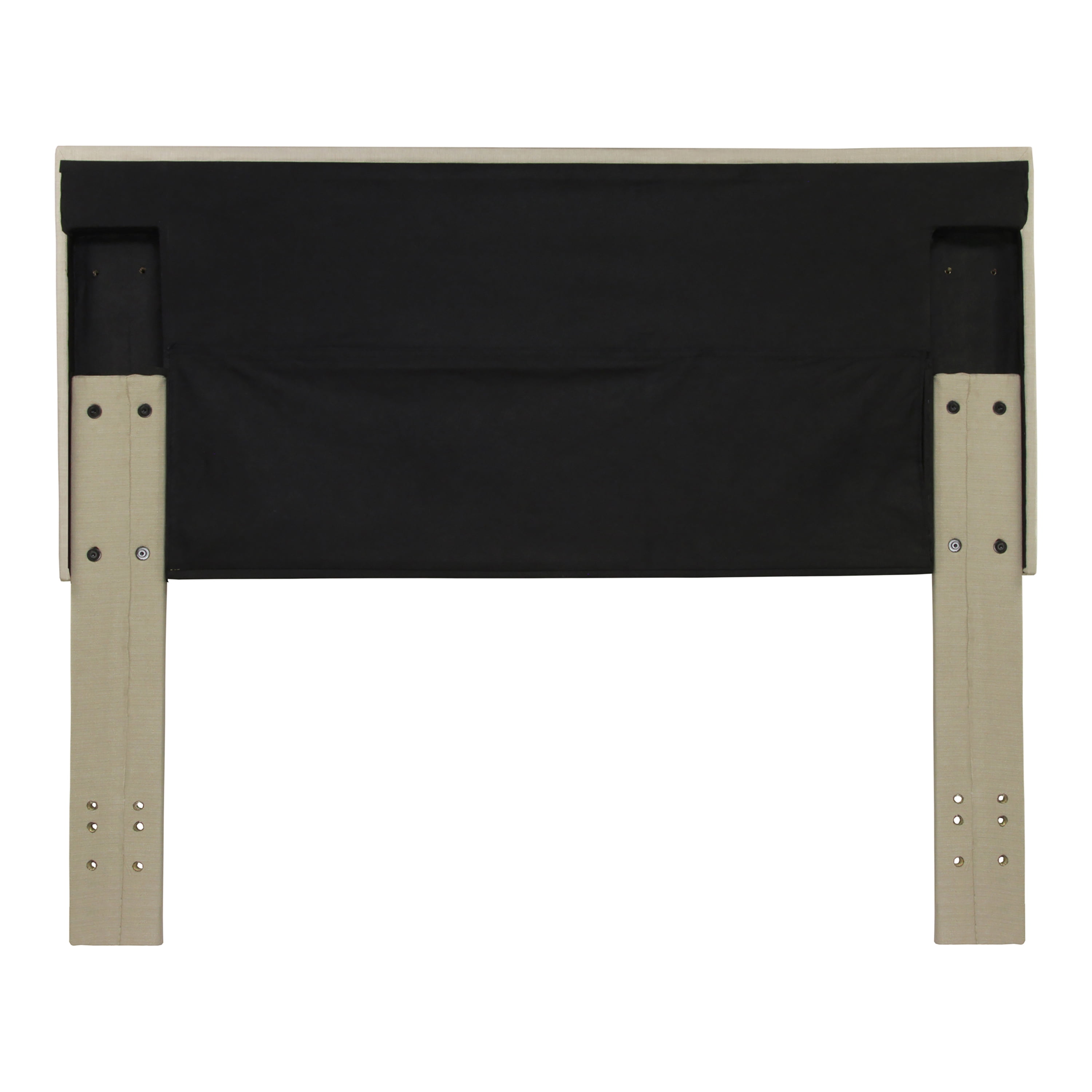 Loto Fabric Full/Queen Headboard, Ivory