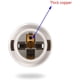 thumbnail image 3 of Portalámparas E27 con cable, portalámparas para bombilla con cable, enchufe eléctrico e interruptor, 1,8 m (2 piezas), 3 of 5