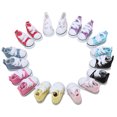 thumbnail image 2 of Doll Plimsolls, 9 Pairs 2.1in Long Doll  Shoes Multi Purpose  for Games, 2 of 8