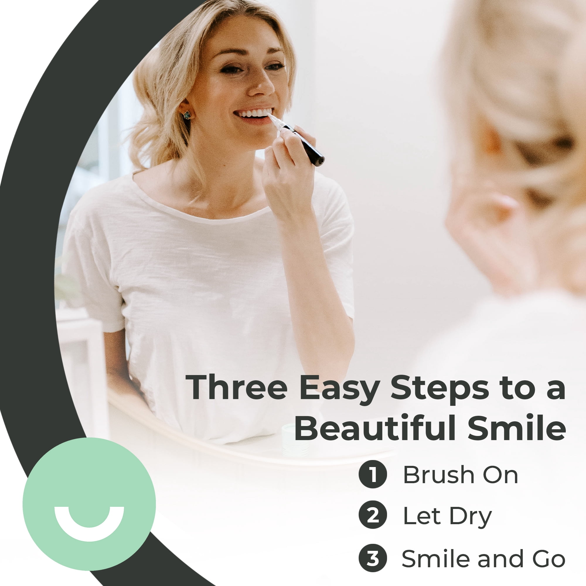 Lewie Teeth Whitening Pen, Enamel-Safe Gel Wand & Spot Treatment for Coffee Stains, Travel Size, 1 Pack