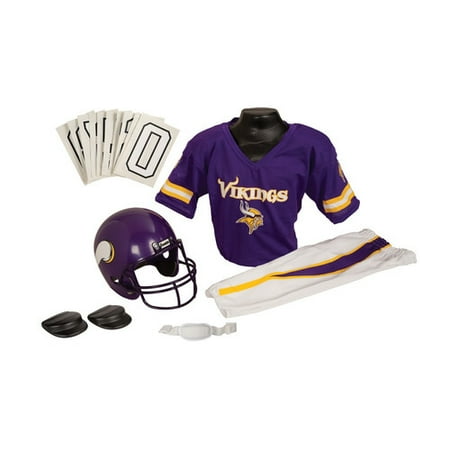 Franklin Sports NFL Minnesota Vikings Deluxe Uniform Set