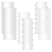 Soimiss Icing Smoother Tool Acrylic 6Pcs