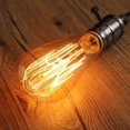 thumbnail image 3 of Trayknick ST64 40W E27 110V/220V Retro Edison Light Bulb Incandescent Lamp Bar Decoration, 3 of 11