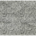 thumbnail image 4 of oneOone Organic Cotton Poplin Twill Fabric Leaves & Floral Block Decor Fabric Printed BTY 42 Inch Wide, 4 of 4