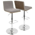 thumbnail image 1 of Tabouret de bar moderne milieu-du-siècle Vasari, de LumiSource, 1 of 7