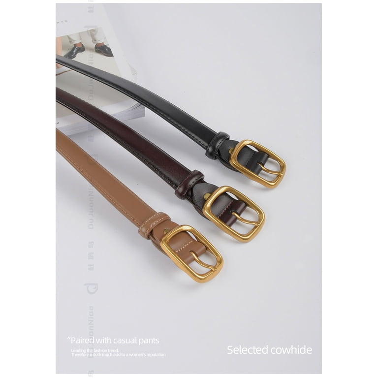 Fashion Womens Leather Belt, Soft Leather Waist Belt with  display picture 1