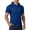 Blue, variant on Mens Short Sleeve Mesh Hoodie T-Shirt, Casual Fitness Sports Hooded Short Tops Slim Fitted Muscle Shirts Quick Dry Workout Gym Hooded Pullover Lightweight Breathable Running Hoody