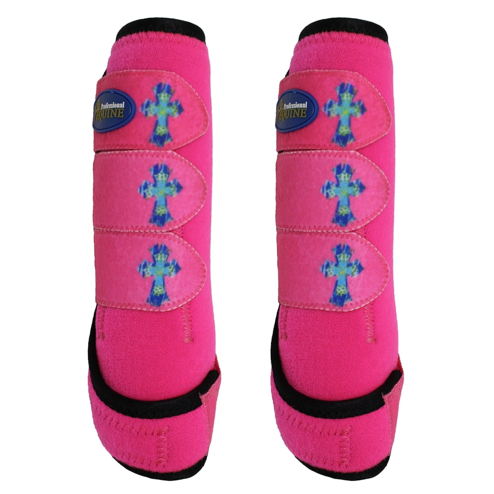 Horse Sports Medicine Splint Boots Bell Boots Pink 4181