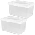 thumbnail image 1 of MesaSe 2pcs Wipe Dispenser Reusable Wet Wipe Container Nursery Baby Wipe Holders, 1 of 4