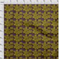 thumbnail image 3 of oneOone Velvet Yellow Fabric Animal Skin Diy Clothing Quilting Fabric Print Fabric By Yard 58 Inch Wide-K2W, 3 of 5