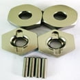 thumbnail image 1 of maskred Support Hexagonal de Roue pour Adaptateur Crawler SCX10 Alliage d'Aluminium Solide RC Accessoires de Voiture Pièces de Rechange RC Upgrade Part Titane, 1 of 6