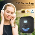 thumbnail image 2 of Reproductor de CD MONODEAL portátil Bluetooth con altavoces recargables, 2 of 9