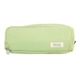 thumbnail image 2 of Large Pencil Case 3 Compartments Pencil Pouch Big Capacity Pencil Bag for Kids Teen Girls Boys Student School Supplies Oxford Organizer Pen Bag Cosmetic Makeup Pouch (Light Green), 2 of 8