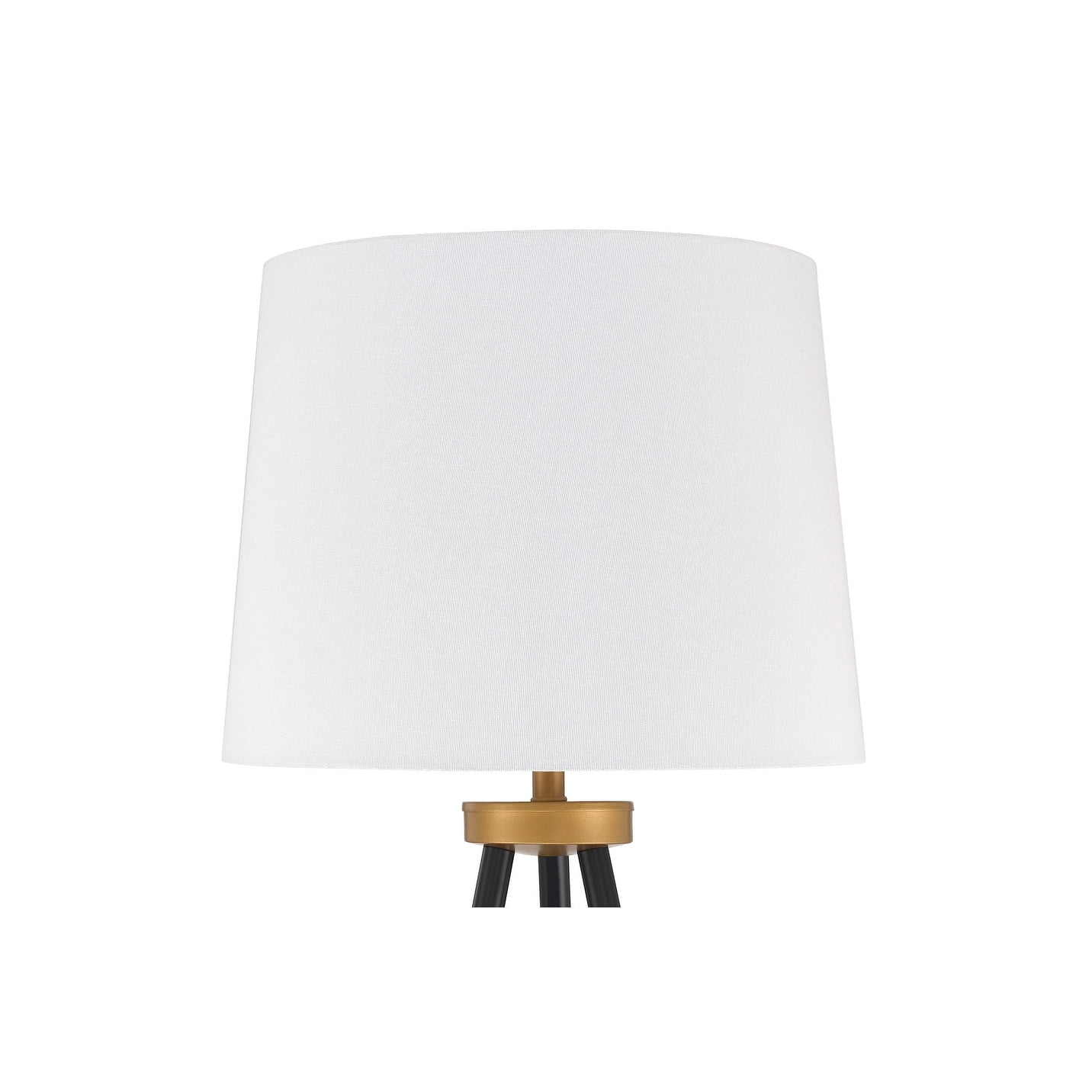 Litex Craftmade Tri-pod Floor Lamp Painted Black/Painted Gold