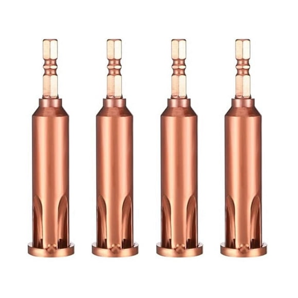 4pcs Wire Twisting Tools Wire Stripper and Twister 3/4/5 Way Wire Stripping Twister Tool for Drill Stripping Twisting