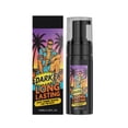 thumbnail image 2 of Long Lasting Sunless Tanning Foam, Natural Color Sun Free Tanning Cream, Evenly Colored Without False Yellow, Waterproof and Sweat Resistant 100ml, 2 of 7