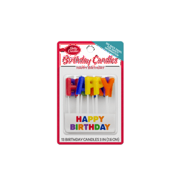 Betty Crocker Happy Birthday Candles