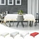 thumbnail image 1 of Mantel de plástico de copo de nieve navideño | Funda rectangular desechable | Diseño de Estrella Dorada Impermeable | Blanco Rojo Color | 107x54 pulgadas para fiesta navideña, banquete y decoración, 1 of 6