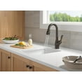 thumbnail image 6 of Delta 9678Tl-Dst Leland 1.8 GPM Single Hole Pull Down Touchless Bar Faucet - Black, 6 of 7