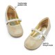 thumbnail image 3 of Zapatos Mary Jane para Niñas Pequeñas DREAM PAIRS con Correa de Perlas Dorada, 3 of 8