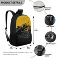 thumbnail image 5 of Uourmeti Polyester School Backpack Daypack with Construction Vehicle Design - Spacious for Student Daily Use and Travel Trips, 5 of 6