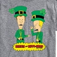 thumbnail image 3 of Beavis & Butthead - St Patricks Day - Men's Short Sleeve Graphic T-Shirt, 3 of 5