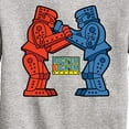 thumbnail image 3 of Rock 'Em Sock 'Em Robots - Rock Em Robot - Toddler And Youth Crewneck Fleece Sweatshirt, 3 of 5