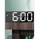 thumbnail image 3 of Led Electronic Alarm Clock With Dual Power Supply And Voice Control - Simple Style Clock With Date, Time, Temperature And Snooze Function, 3 of 5