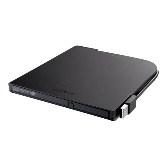 BUFFALO MediaStation Portable DVD Writer - Disk drive - DVD������RW (������R DL) / DVD-RAM - 8x8x5x - USB 2.0 - external