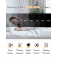 thumbnail image 5 of Green Foggy Forest Blackout Curtains for Bedroom Living Room Darkening Curtains 90 Inch Watercolor Mist Mountains Landscape Black Out Window Curtain Privacy Window Treatment Grommet Drapes 52"x90"x2, 5 of 9