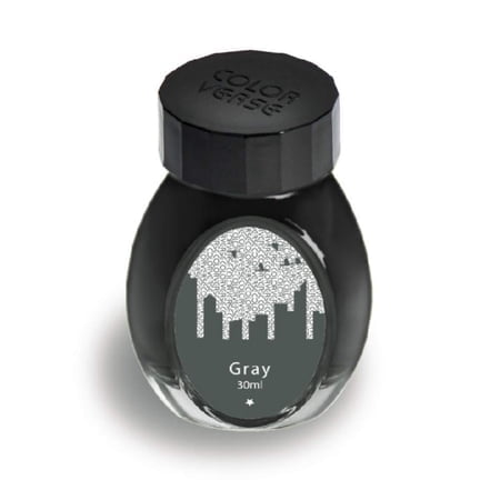 Colorverse Encre - Série Bureau - Gris (30 ml) Encre pour Stylo-Plume