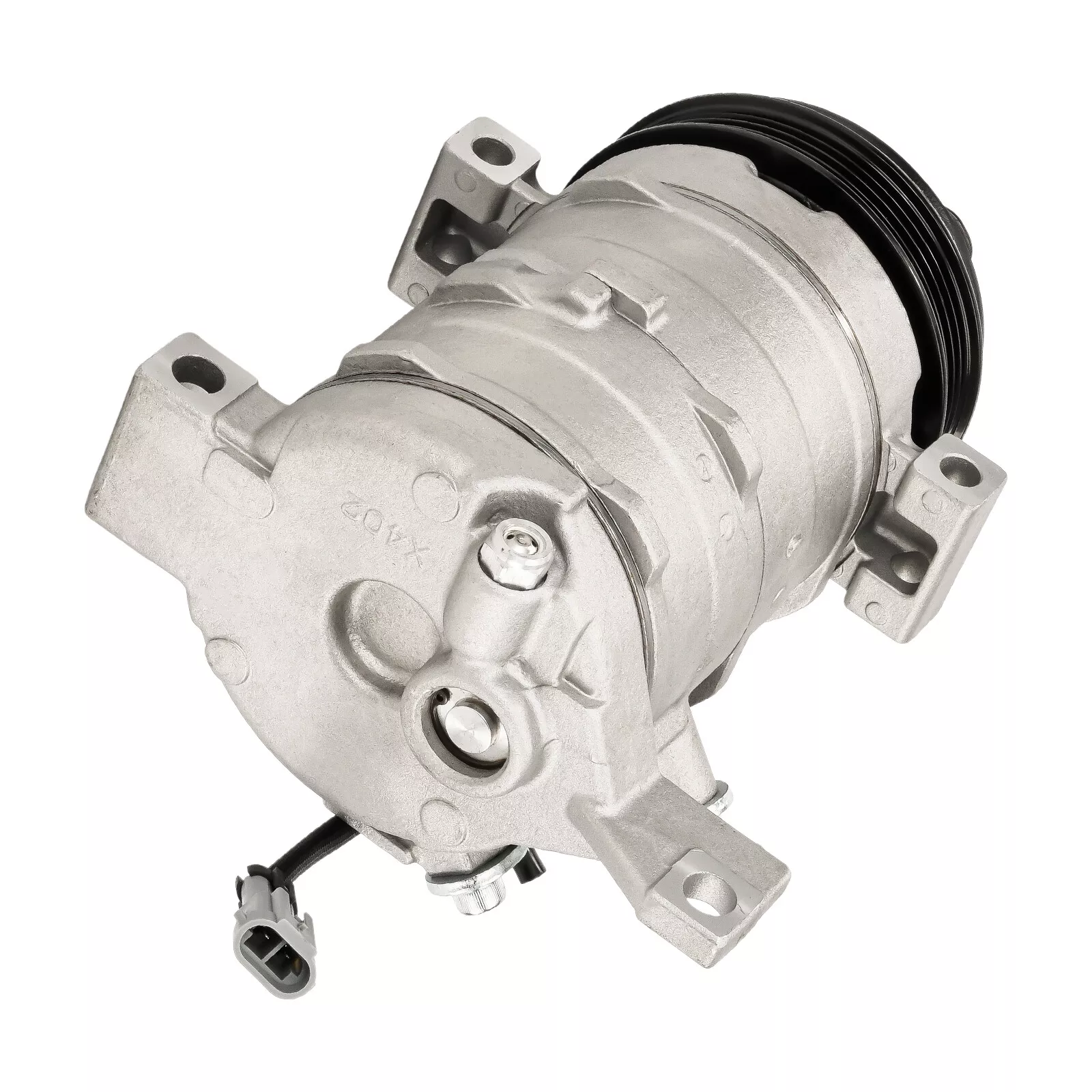 Aniceparthy  77363 AC Compressor & A/C Clutch Fit for GMC Sierra 1500 3500 Savana 2500 Yukon/Chevrolet Suburban Silverado 1500 Express/Isuzu/Hummer H3 H2/Cadillac
